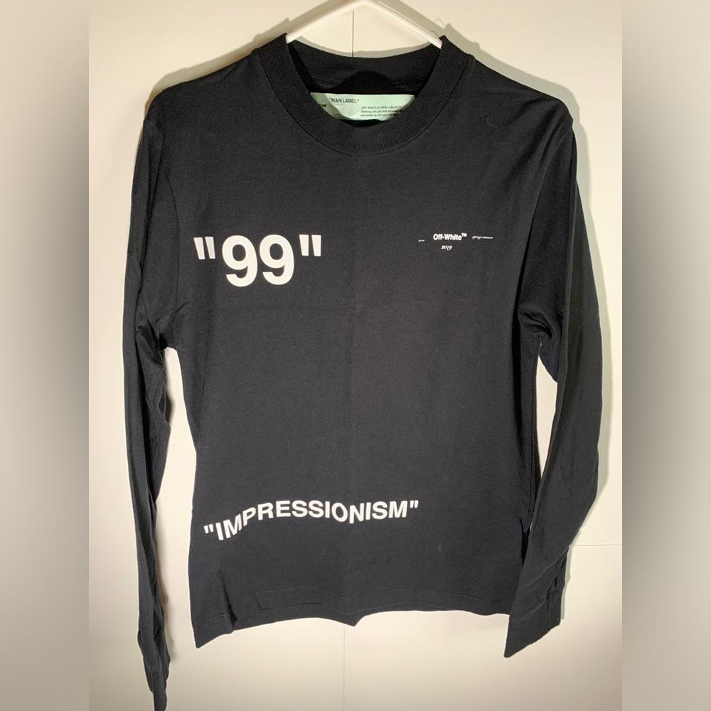 Off-white ice man arrows impressionism shirt
